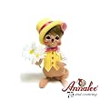 6" Spring Boy Mouse By Annalee
