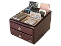 Vision Plus All-In-One Organizer with Charging Valet Station in Mahogany Color By OnVoo with FREE SHIPPING!!
