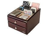 41cs09jihEL. SL160  Vision Plus All In One Organizer with Charging Valet Station in Mahogany Color By OnVoo with FREE SHIPPING!!