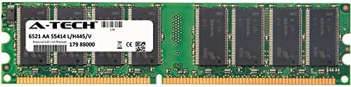 1GB STICK For Eurocom L Notebook Series LP297T LP297T. DIMM DDR NON-ECC PC3200 400MHz RAM Memory. Genuine A-Tech Brand.