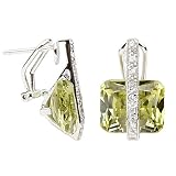 STUDIO 925: *BLACK DIAMOND CZ FIREBOLT EARRINGS*