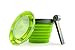 GSI Outdoors Fairshare Mug, 22 Ounce Collapsible Mug for Camping, Trail, Travel or Office - Green