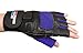 Brawn Fit Soft Leather Weight Lifting Gloves - with Wrist Support, Best Gym Equipment for Men & Women, Pullup Exercise Training, Padded Power Design, Weighted Barbell Workout, Fingerless Pro Gear
