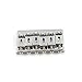 Allparts SB-0100-010 Chrome Non-Tremolo Bridge
