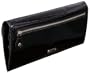 Perlina Crinkle Patent Clutch