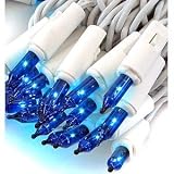 150 Blue Ice Icicle Lights