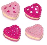 Sugar Pie Heart Cake Latex Dog Toy (Contains 1) (ZW3569)
