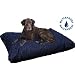 The Largest XXXL Jumbo Extra Large Orthopedic waterproof memory foam Dog Bed overstuffed pillow with Denim cover + 1 additional external replacement case