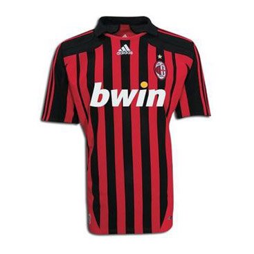AC Milan 07/08 Home Soccer Jersey AC Milan 07/08 Home Soccer Jersey