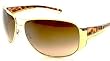 New Authentic PRADA SPR 75G SPR75G 5AK-6S1 Sunglasses Soft Brown Lenses & SHINY ROSE GOLD Frame Size 64-14-115