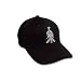 Powell Classic Skull and Sword Hat (Small/Medium, Black)