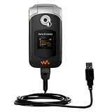 Klassisches USB Kabel f�r Sony Ericsson w300c mit Hot Sync und aufladen Einsatzm�glichkeiten - von Gomadic mit TipExchange Technology
