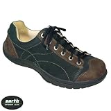 Bluff Men's Shoe by Earth Footwear: Color-Black Old Stone Leather