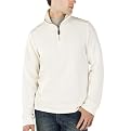 Merona&reg; 1/4 Zip Knit Top - Bone