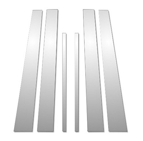 2010-2013 GMC Terrain 6Pc Chrome Pillar Post Covers