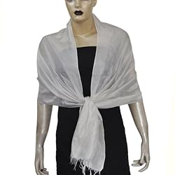 Silk Scarf Square Fashion Accessory Size 22 x 72 inches
