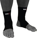 Aut RDX Ankle Foot Support Anklet Pad MMA Brace Guard