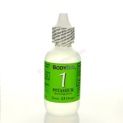BodyBio Potassium Liquid Mineral #1- 2 fl oz BodyBio Potassium Liquid Mineral #1- 2 fl oz
