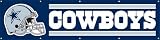 Dallas Cowboys 8 Foot Fan Banner