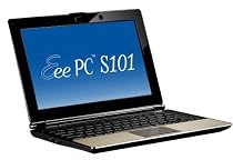 Asus Eee PC S101 champagner 25,4 cm (10 Zoll) WSVGA Netbook (Intel Atom N270 1,6GHz, 1GB RAM, 32GB HDD, Intel GMA953, XP Home)