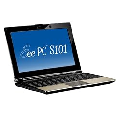 Asus Eee PC S101 champagner 10 Zoll WSVGA Netbook (Intel Atom N270 1,6GHz, 1GB RAM, 32GB HDD, Intel GMA953, XP Home)