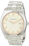 Tommy Bahama Hommes suisse TB3035 cas Cubanito Diver classique avec des accents personnalis&eacute;s Rose cadran en or Regarder