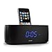 Produkt-Bild: Denver iPod/iPhone-Radiowecker IFM-15 (UKW-Radio, dimmbares Display, Uhr, AUX ) schwarz