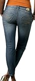 Apple Bottoms - Apple Bottom Juniors' Embroidered Skinny Cropped Denim