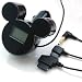 Rix iMusic Disney ミッキーマウス・シルエット型 車載FMトランスミッター iPhone/各種iPod/携帯電話等に対応! USB充電ポート搭載 ブラック RX-DNYFMBK