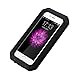 iPhone 6S Case, iPhone 6 Case, Joopapa Shockproof Dustproof Waterproof Aluminum Alloy Metal Gorilla Glass Cover Case For Apple iPhone 6S/6 4.7 inch (Black)