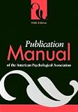 Publication Manual of the American Psychological Association, Fifth Edition