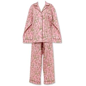 Buy Bedhead Pink Eiffel Tower Plus Size Pique Cotton Pajama by BedHead