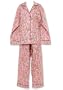 Bedhead Pink Eiffel Tower Plus Size Pique Cotton Pajama - 1X