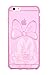 Disney Genuine Hard Clear Bumper Case Collection Clear Donald Duck, Clear Daisy Duck, Clear Mickey, Clear Minnie, Pink, Sky Blue, Gray, Brown, Orange Mickey Minnie for iPhone 6 plus (Jelly Minnie Pink)