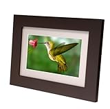 Smartparts SP72 7-Inch Digital Picture Wood Frame with Beige Matting (Espre ....