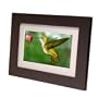 Smartparts SP72 7-Inch Digital Picture Wood Frame with Beige Matting (Espresso)