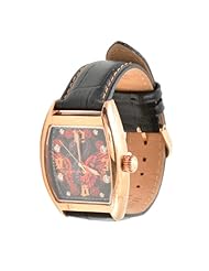 Christian Audigier Womens Bird Cage Rose INT-310 Copper Watch