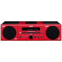Yamaha MCR-040RE Micro Component System (Red)