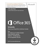 Digital Software - Microsoft Office 365 University - 2PCs/MACs - 4 Jahres Abonnement - multilingual (Product Key)  [Download]