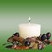 Olive Branch Candle Ring for 3