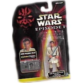 Star Wars Episode I Basic Figure Collection I: Obi-Wan Kenobi (Jedi Duel) with Lightsaber