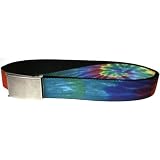 Tie Dye Web Belt