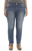 WallFlower Juniors Plus Size Luscious Curvy Skinny Jeans