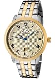 ROTARY Watches:Men's Champagne Textured Dial Two Tone