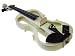 ViolinSmart Solid Wood Electric Silent Violin - White