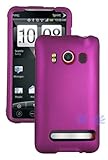 iGg HTC Evo 4G Rubberized Shield Hard Case Dark Purple