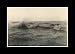 Postcard Reprint Lake Michigan on a Windy Day, Lake Bluff