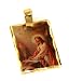 24k Gold Layered Jesus Photo Laser Charm/Pendant