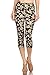 ALWAYS Women's Juniors Stretch Capri Tribal Floral Stripe Aztec Printed Leggings