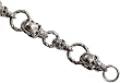 Skulls Silver Tone...